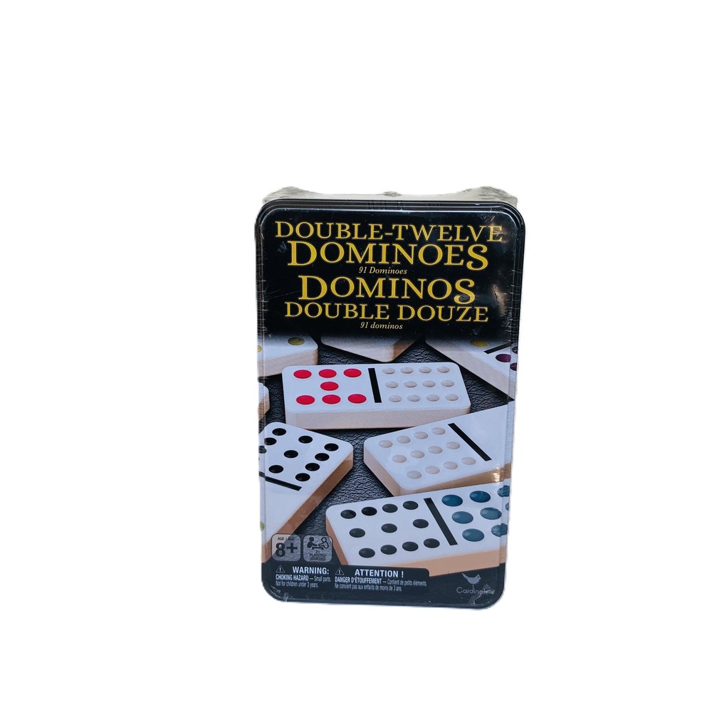New in Box Classic Games Dominoes Double 12